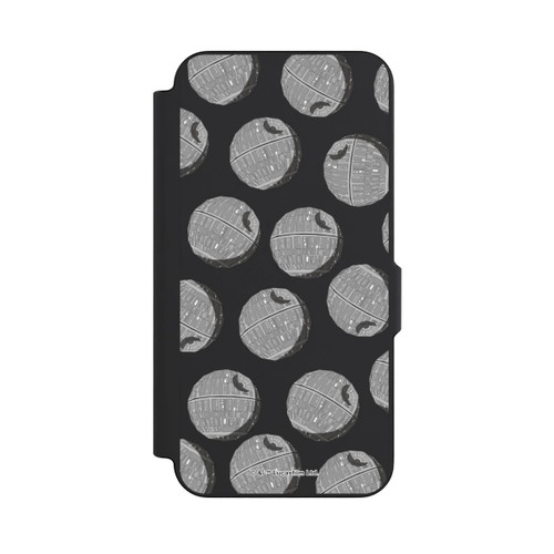 Samsung Galaxy S26 FE NIVOflip death-star-pattern-transparent