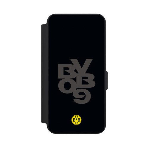 Samsung Galaxy S26 FE NIVOflip BVB09 Grau Schwarz