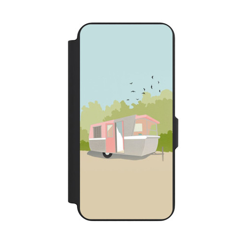 Samsung Galaxy S26 FE NIVOflip Retro Glamping by Roberta Murray