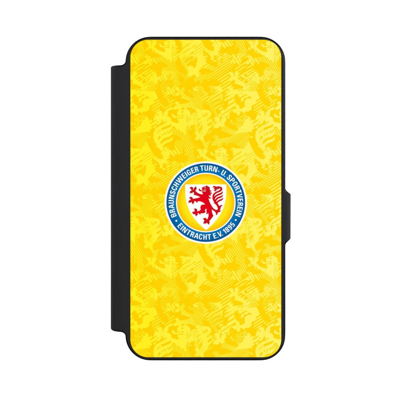 Galaxy S26 FE NIVOflip Eintracht Braunschweig Löwen Muster Gelb