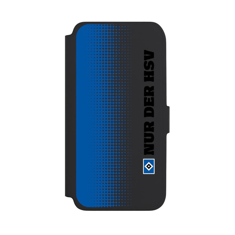 Galaxy A18 5G NIVOflip Nur der HSV - Rautenraster Blau - ohne Hintergrund