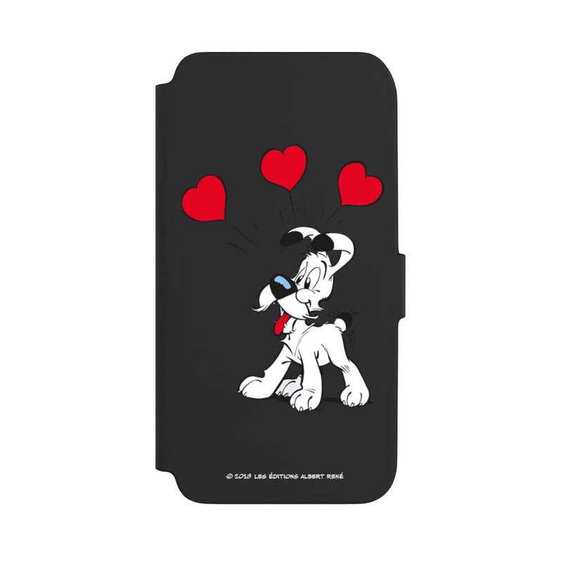 Galaxy A18 5G NIVOflip Liebe Idefix Transparent
