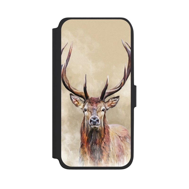 Galaxy A18 5G NIVOflip Gezeichneter Hirsch