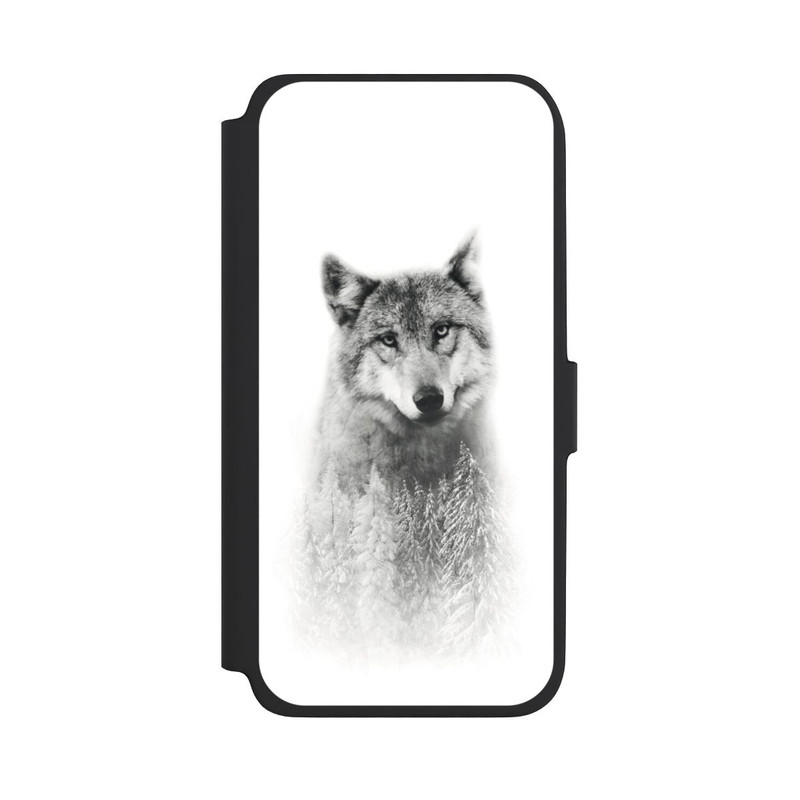 Galaxy A18 5G NIVOflip Der Wolf und der Wald