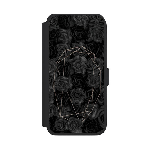 Samsung Galaxy A18 5G NIVOflip Schwarze Rosen