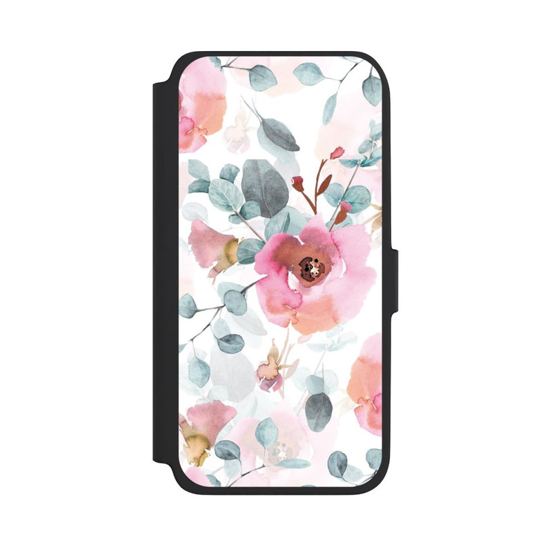 Galaxy A18 5G NIVOflip Aquarell Blumentapete