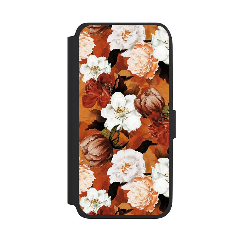 Galaxy A18 5G NIVOflip Üppige Vintage Pfingstrosen Und Rosen