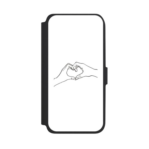 Samsung Galaxy A18 5G NIVOflip Line Art mains d'amour