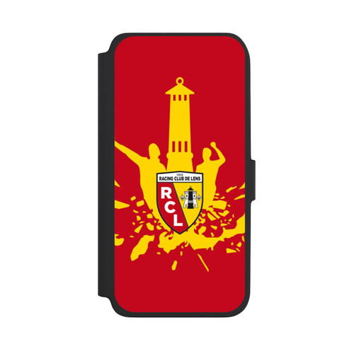 Samsung Galaxy A18 5G NIVOflip RC Lens Turm Gelb auf Rot