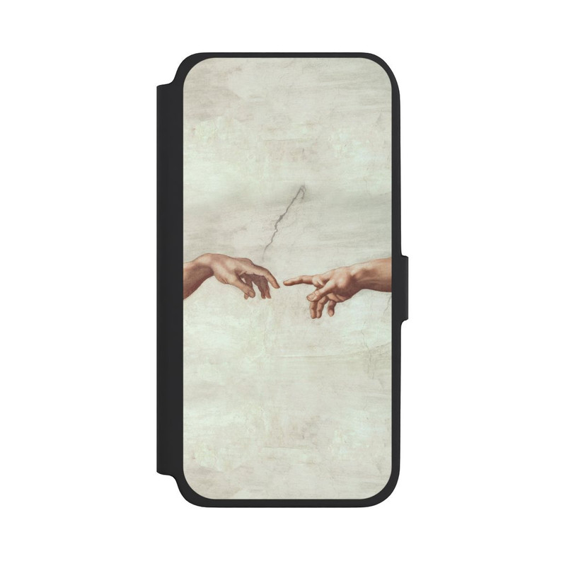 Galaxy A18 5G NIVOflip Die Hände von Gott und Adam von Michelangelo Buonarroti