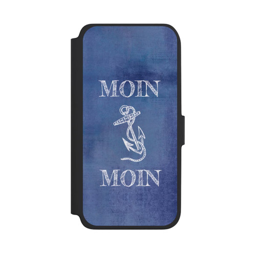 Samsung Galaxy A18 5G NIVOflip Moin Anker grunge blau