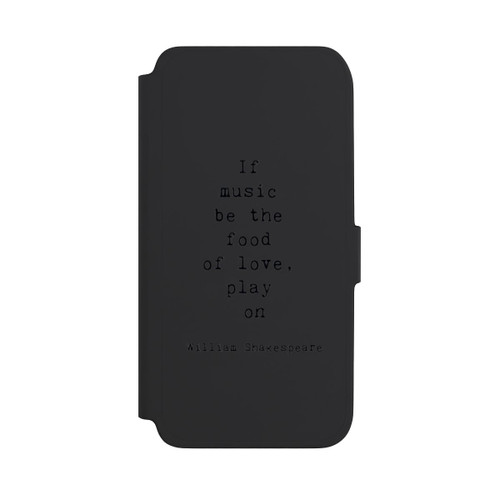 Samsung Galaxy A18 5G NIVOflip Shakespeare Music Food Transparent