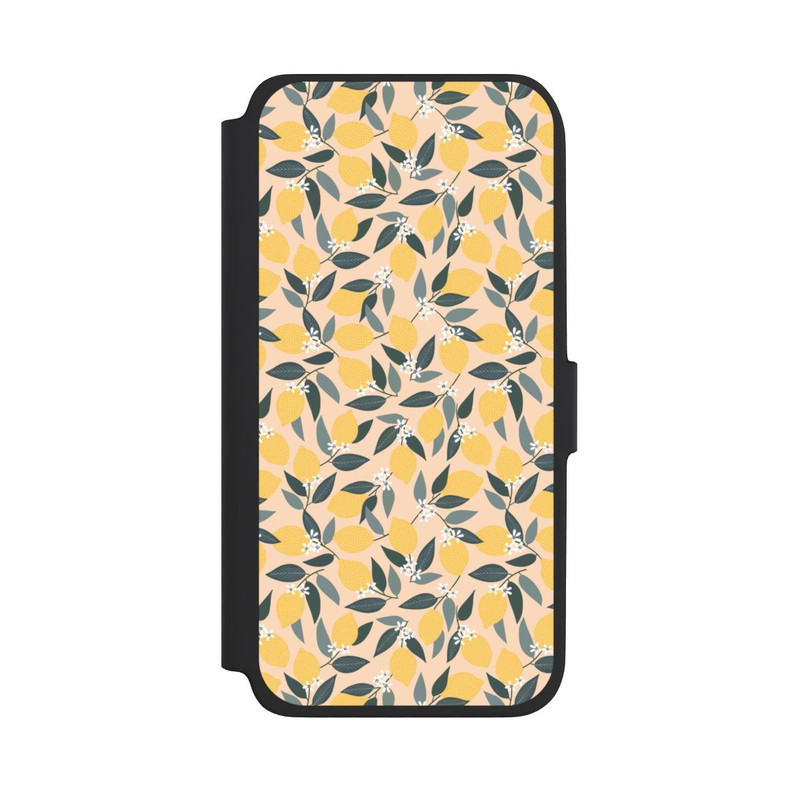 Galaxy A18 5G NIVOflip Rosa Zitronen-Muster
