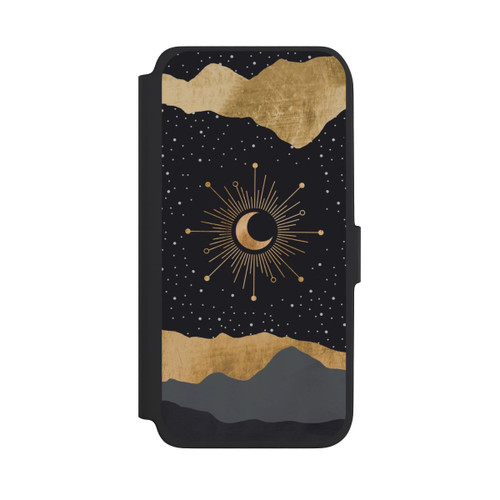 Samsung Galaxy A18 5G NIVOflip Sternennacht Gold