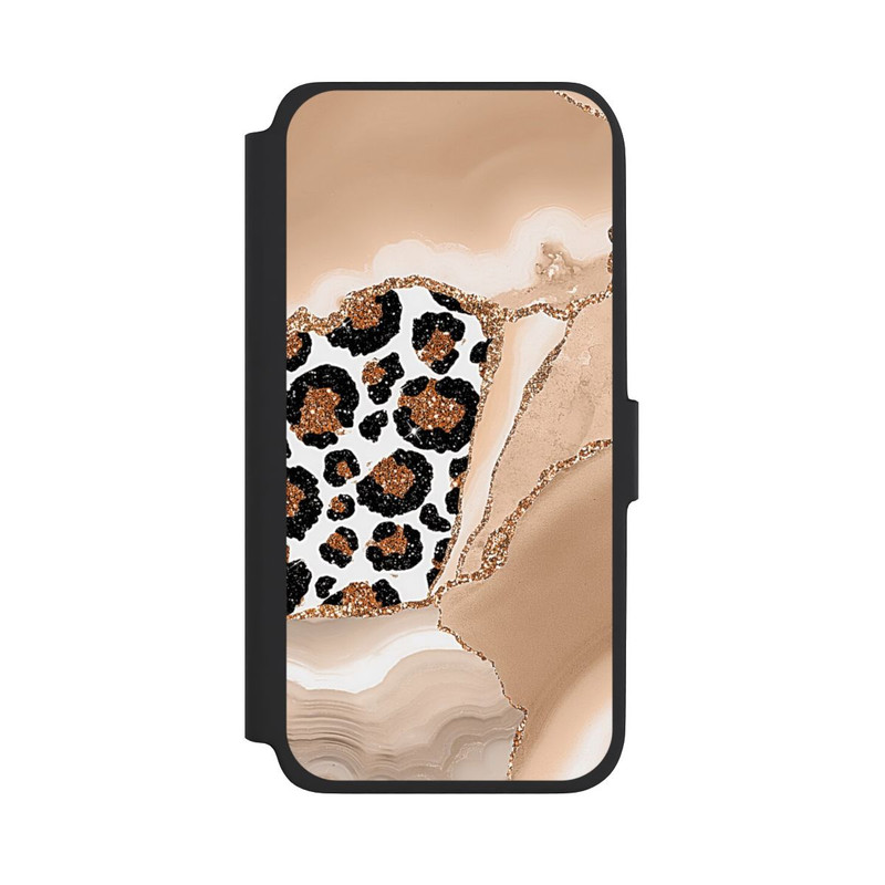 Galaxy A18 5G NIVOflip  Muster und Texturen Hellgold