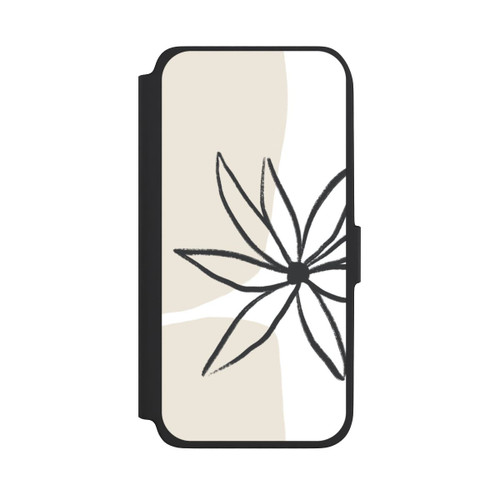 Samsung Galaxy A18 5G NIVOflip Blume und Creme