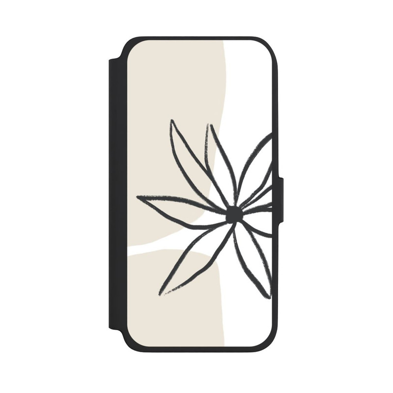 Galaxy A18 5G NIVOflip Blume und Creme