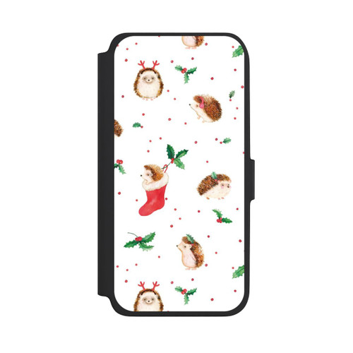 Samsung Galaxy A18 5G NIVOflip Christmas Cute Hedgehog