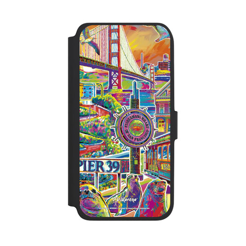 Samsung Galaxy A18 5G NIVOflip San Francisco Art By P.D. Moreno