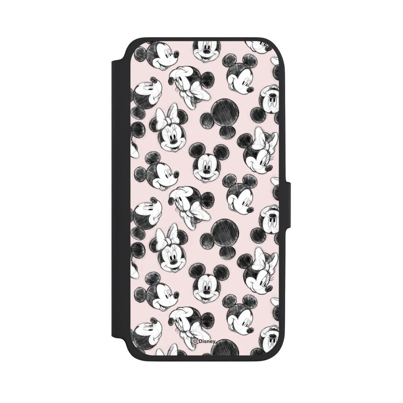 Galaxy A18 5G NIVOflip Minnie & Mickey Viele Gesichter Pink