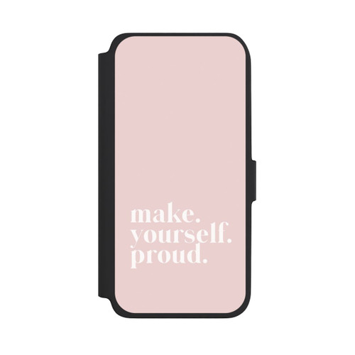 Samsung Galaxy A18 5G NIVOflip Make Yourself Proud Zitat - Altrosa