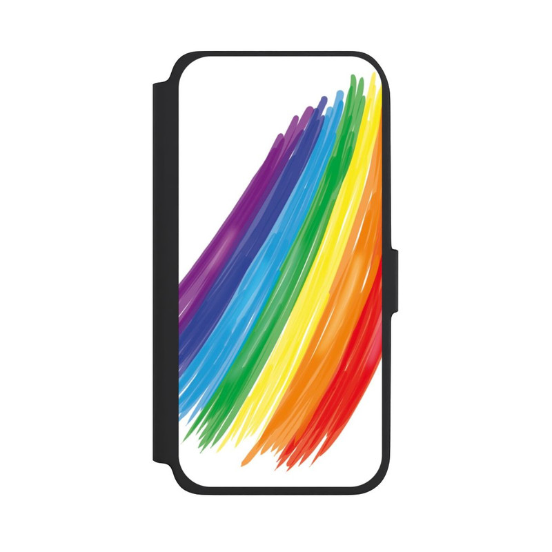 Galaxy A18 5G NIVOflip Rainbow Paint Brush