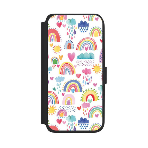 Samsung Galaxy A18 5G NIVOflip Schöne Regenbogen-Multi-Rot