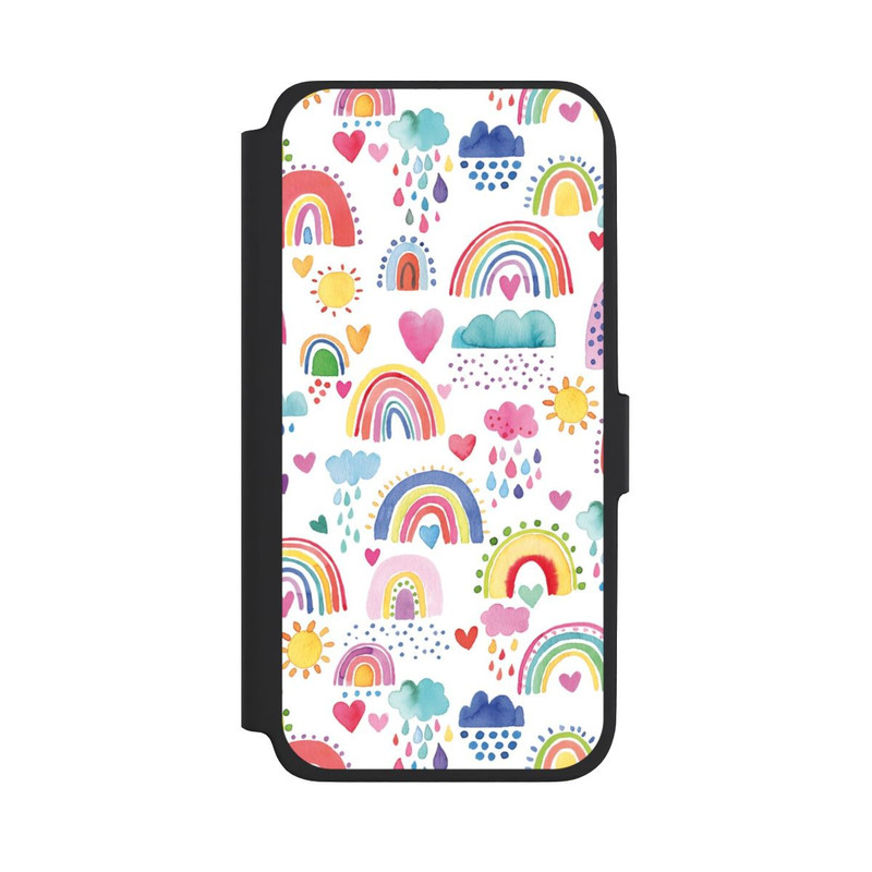 Galaxy A18 5G NIVOflip Schöne Regenbogen-Multi-Rot