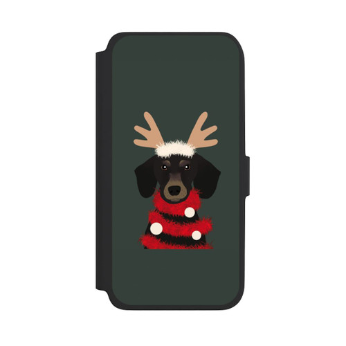 Samsung Galaxy A18 5G NIVOflip weihnachtlicher Dackel
