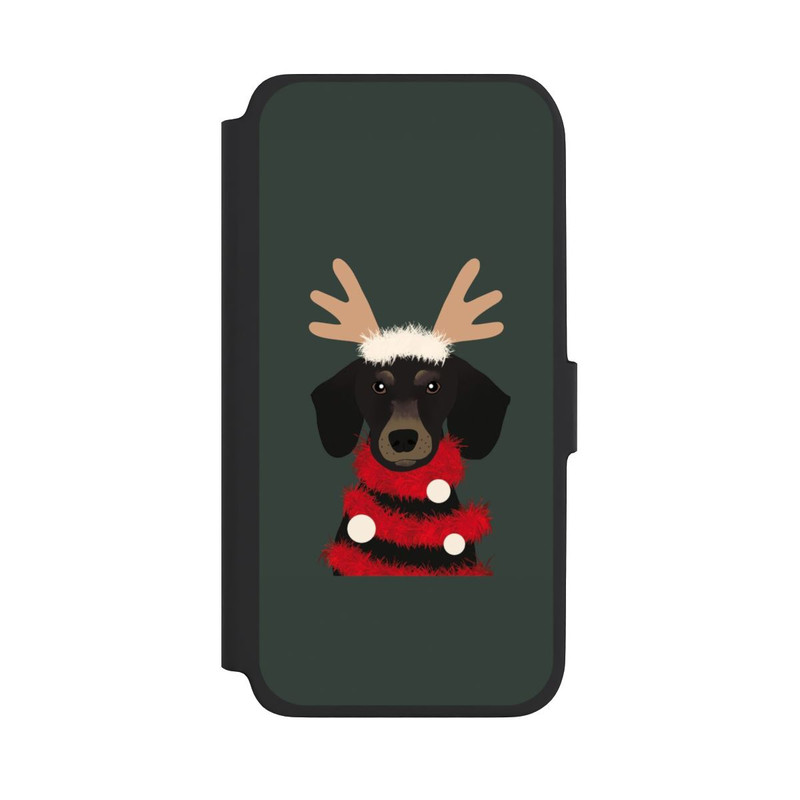 Galaxy A18 5G NIVOflip weihnachtlicher Dackel