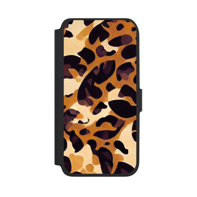 Galaxy A18 5G NIVOflip Leo Pattern hellbraun