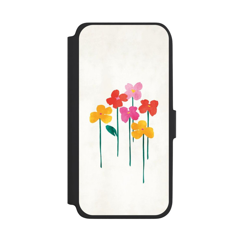 Galaxy A18 5G NIVOflip Kleine glückliche Blumen