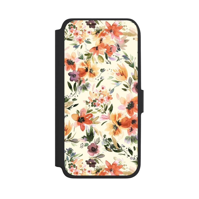 Galaxy A18 5G NIVOflip Summer Artistic Flowers Ivory