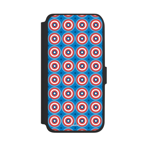 Samsung Galaxy A18 5G NIVOflip Captain American Shield Pattern