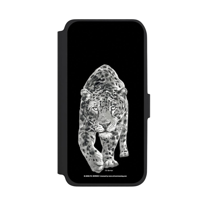 Galaxy A18 5G NIVOflip Leopard Schwarz