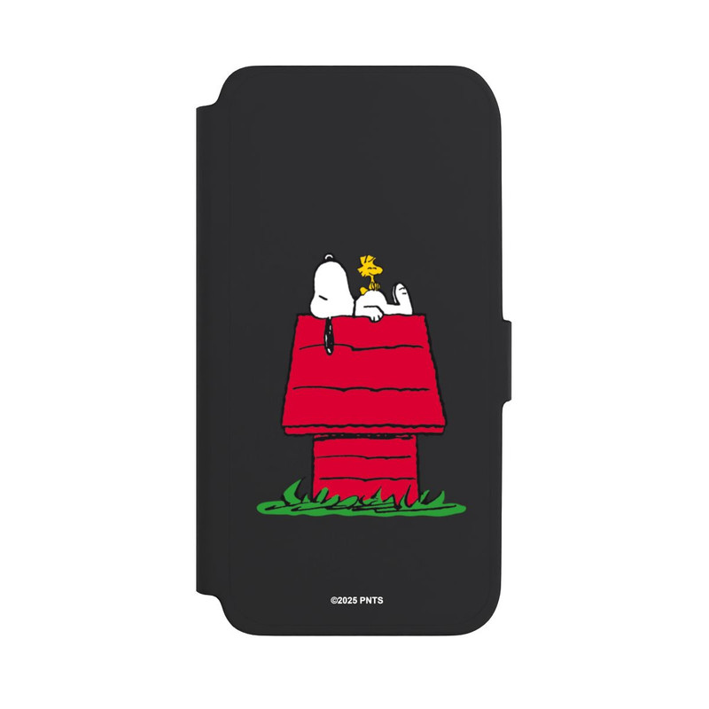 Galaxy A18 5G NIVOflip Snoopy and Woodstock Classic transparent