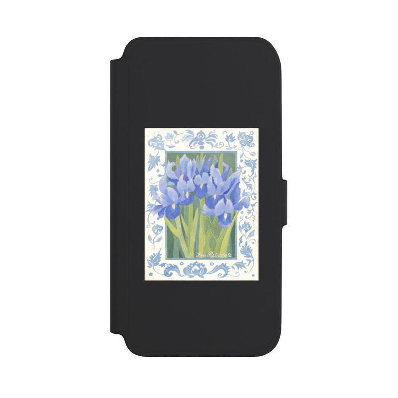 Galaxy A18 5G NIVOflip Blue Iris, by Jennifer Abbott