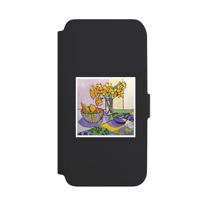 Galaxy A18 5G NIVOflip Daffodil Patchwork, 2023, by Catherine J Martzloff