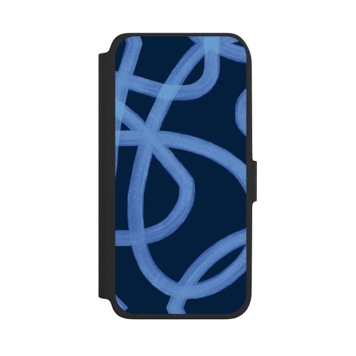 Samsung Galaxy A18 5G NIVOflip Laced Up Tones of Blue