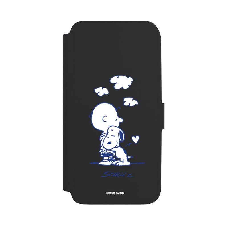 Galaxy A18 5G NIVOflip Peanuts Charlie Brown Snoopy Hug Transparent