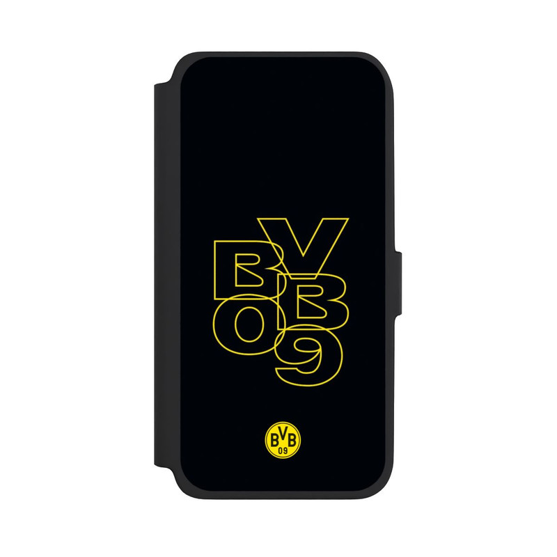 Galaxy A18 5G NIVOflip BVB09 Gelb Schwarz