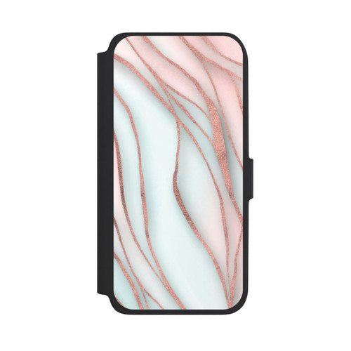 Samsung Galaxy A18 5G NIVOflip Soft Waves Gold Rose Gold