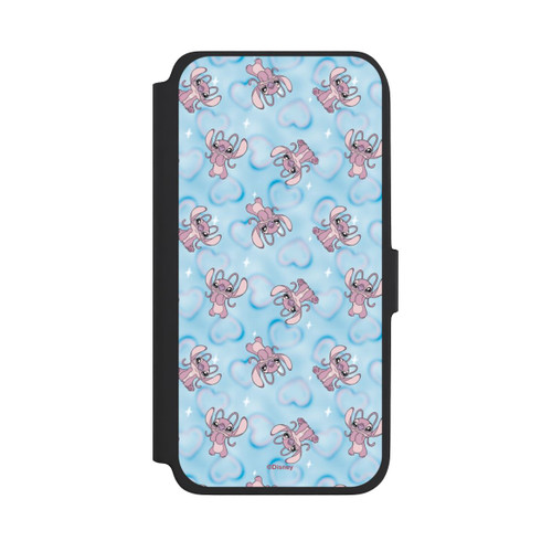 Samsung Galaxy A18 5G NIVOflip Lilo &amp; Stitch Angel Pattern Blue Hearts
