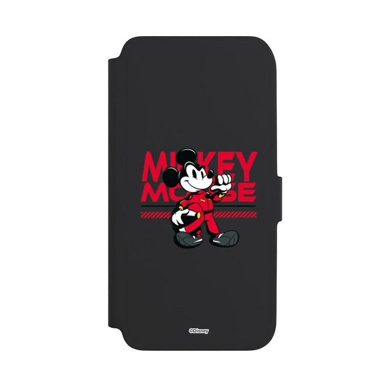 Galaxy A18 5G NIVOflip Micky Maus Rennfahrer Transparent
