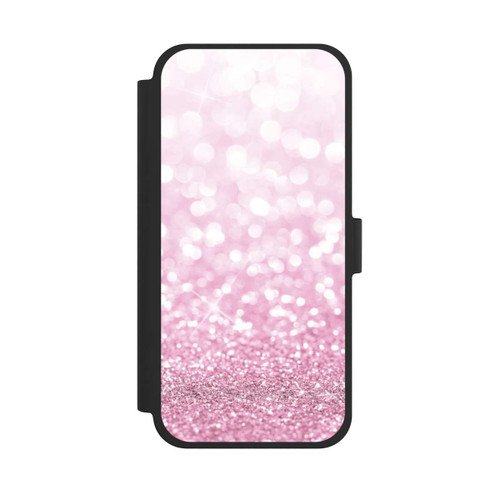 Apple iPhone 15 Plus NIVOflip Pluie de paillettes roses look