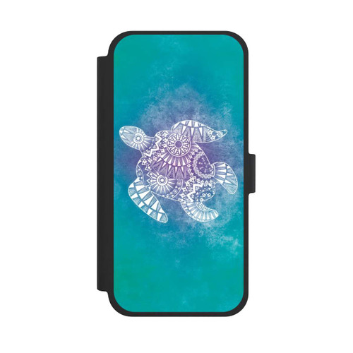 Apple iPhone 15 Plus NIVOflip Mandala Schildkröte