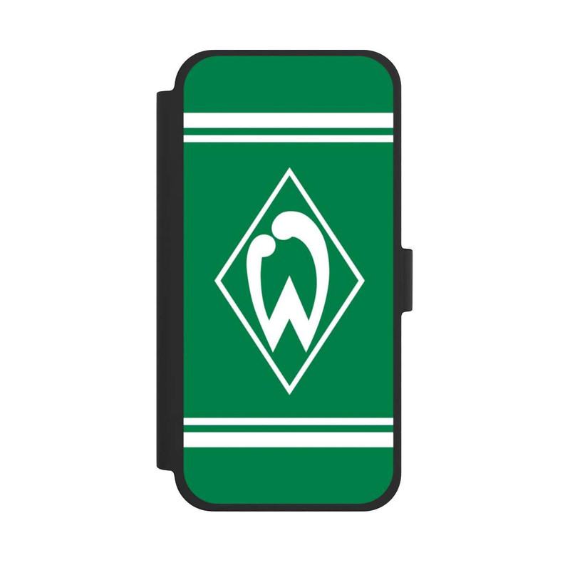 iPhone 15 Plus NIVOflip Werder Stripes Green