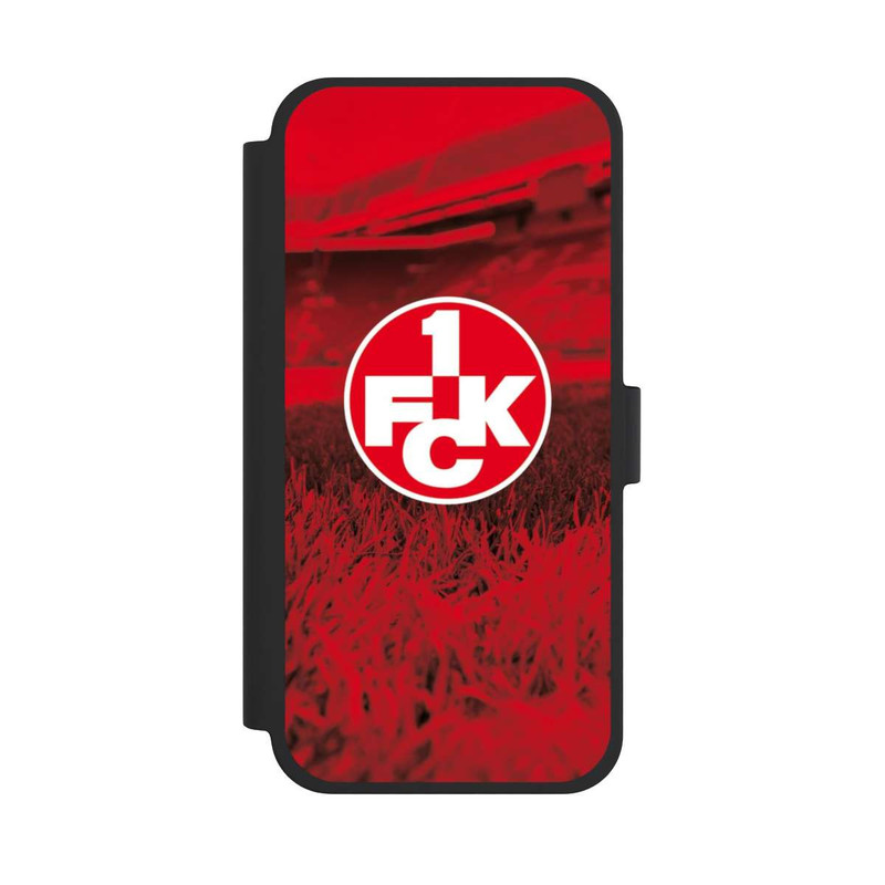 iPhone 15 Plus NIVOflip Stadionrasen FCK Rot