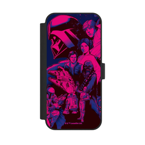 Apple iPhone 15 Plus NIVOflip Star Wars Characters - Ultraviolet