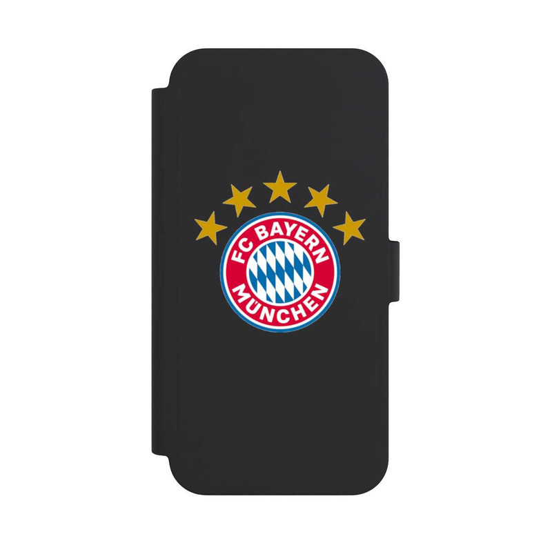 iPhone 15 Plus NIVOflip FCB Logo mit Sterne - ohne Hintergrund